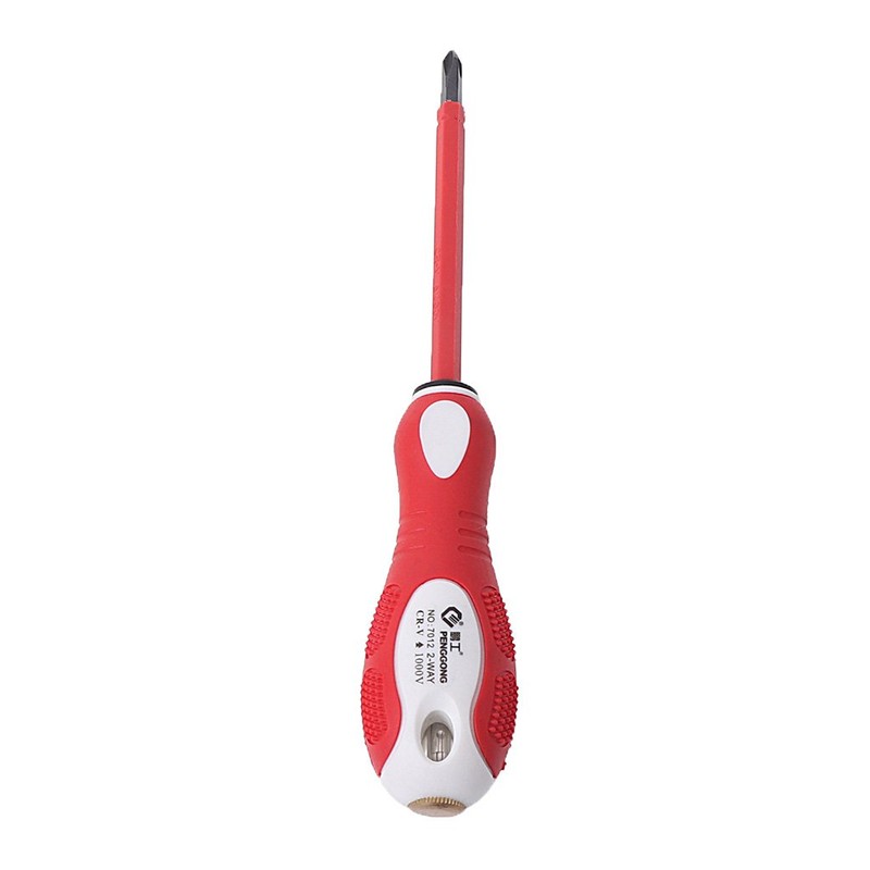 Buwei 2-In-1 Dual Head Screwdriver Electrical Tester Pen 1000V Voltage