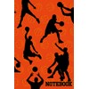Basketball Notebook: Basketball Player Silhouette Lined Journal, Basketball Gift for