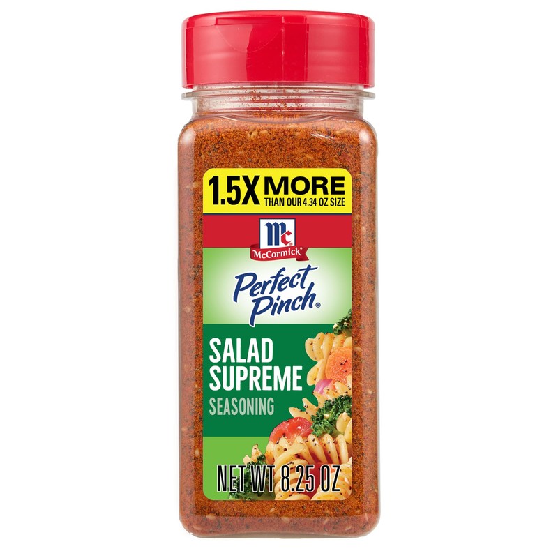 McCormick Perfect Pinch Salad Supreme Seasoning, 8.25 oz (Pack of