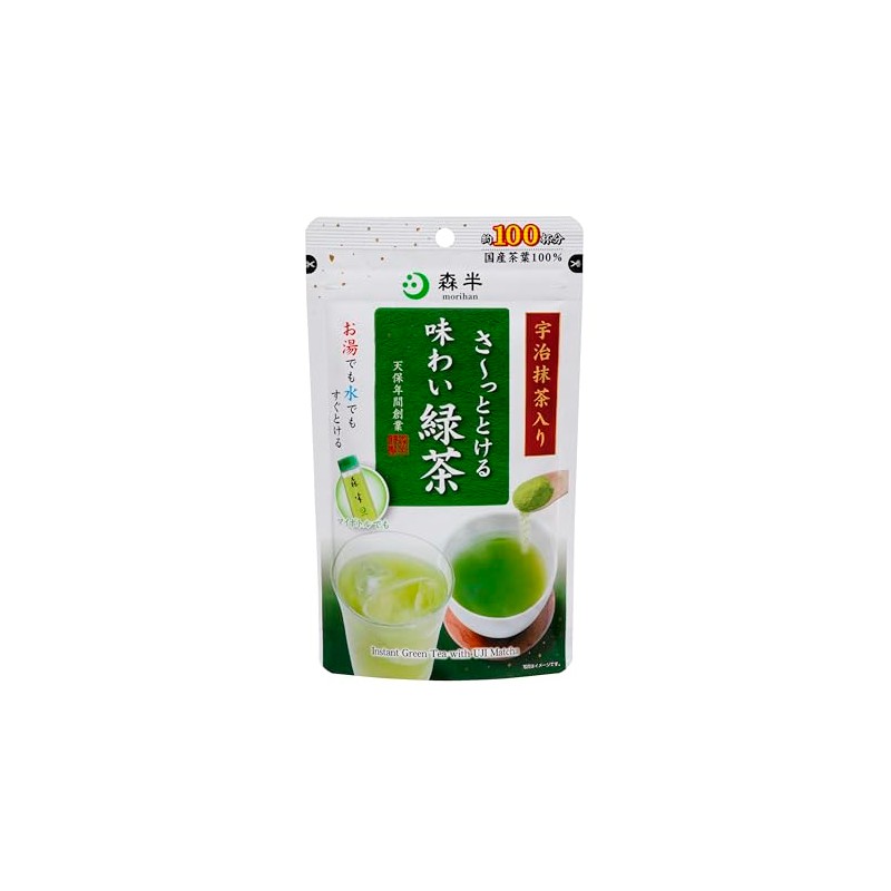 Mori Han Green Tea Taste to Take Away Taste, 2.8