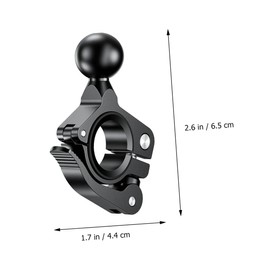 ULTECHNOVO 1pc Phone Holder Base for Motorcycles and Bicycles Balls Mount Base for Secure Installation Vibration Resistant and Design Compatible Ball Head