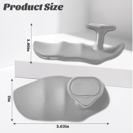 IGXX Grips for Weight Lifting, Gym Gloves, Gym Grips for Gym Training and Exercise, Weight Lifting, Dumbbell, Deadlift, Bar Pad Pull Up Grippers(Grey)