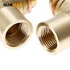 90 Degree Brass Extension Spacer, Angled Oxygen Sensor Extender Adapter