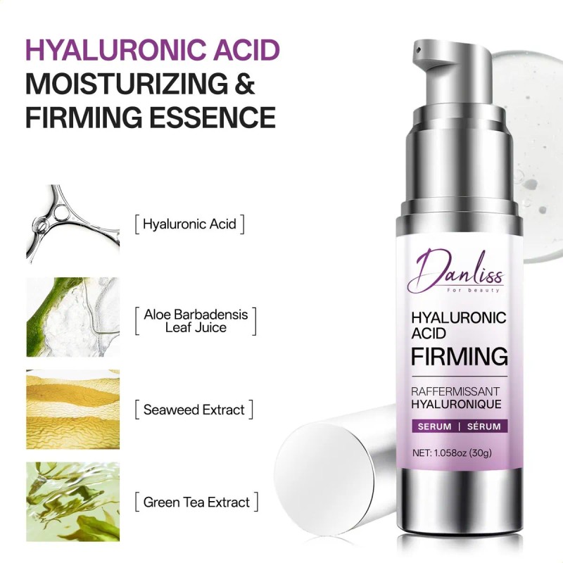 El Sérum Hidratante De Ácido Hialurónico Reduce Las Arrugas
