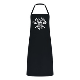 BBQ Aprons For Men/Women - Funny Aprons For Men - BBQ Chef Apron - Barbeque Grill Father's Day Gift - Husband, Brother, Man Cook, Grill King, Cookery Dad, Grandad Present for Grill Queen