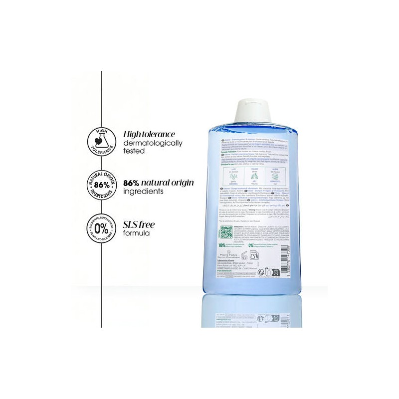Klorane Volumising Organic Flax Shampoo 400ml
