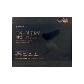 Seoul Pharmacists Credit Union Premium Red Ginseng Extract Cheonmyeong Stick Gold 10ml 30 Pouches MJC / 서울약사신협 프리미엄 홍삼정 천명스틱 골드 10ml 30포mjc