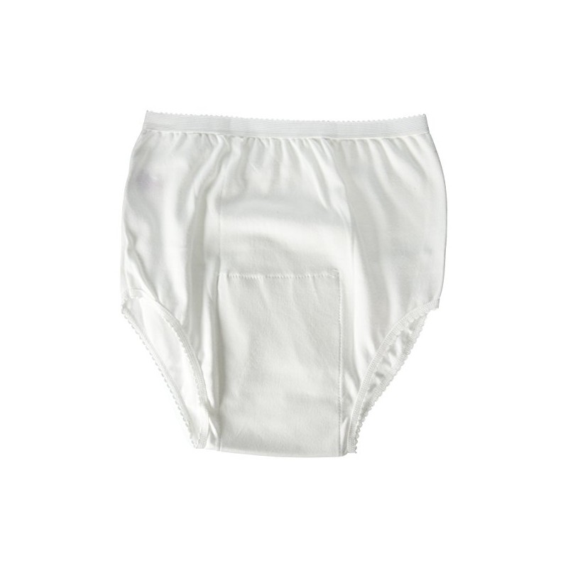 P&S Healthcare White Ladies Pouch Incontinence Brief, Small (30 to