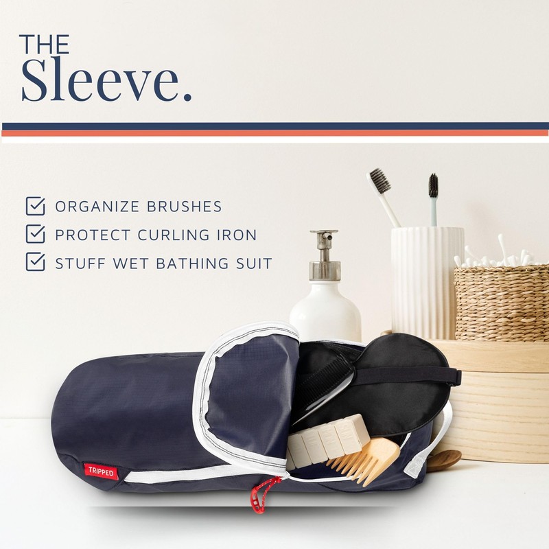 Toiletry Bag Kit Set: Hanging Travel Toiletry Bag + 311