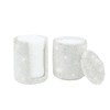 KEYPOWER Bling Rhinestone Cotton Ball Pad Swabs Make Up Pads