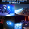 TJJTGBR P15D H6M LED bulbs Motorcycle Bulbs 8000K Ice Blue,For