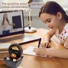 Tabletop Fountain Meditation Water Fountain with Light Creative Small Waterfall