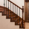 Vilstomes Wrought Iron Balusters, 10 Pack Metal Deck Spindles, 1/2"
