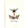 Bothy Threads Cross Stitch Kit - Greeing Card - Bee