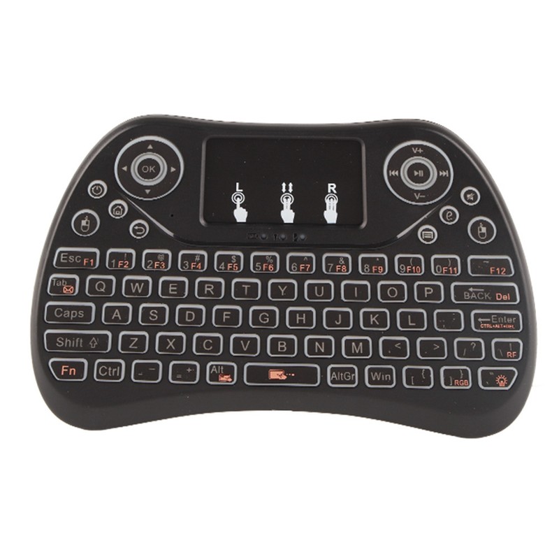 2.4G Wireless Keyboard Mini Keyboard Touchpad for IOS Android PC