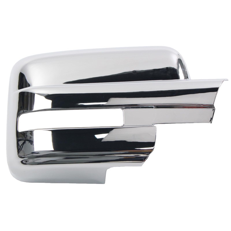 AUCERAMIC Chrome Plated Full Mirror Covers Caps Compatible with 2009-2014