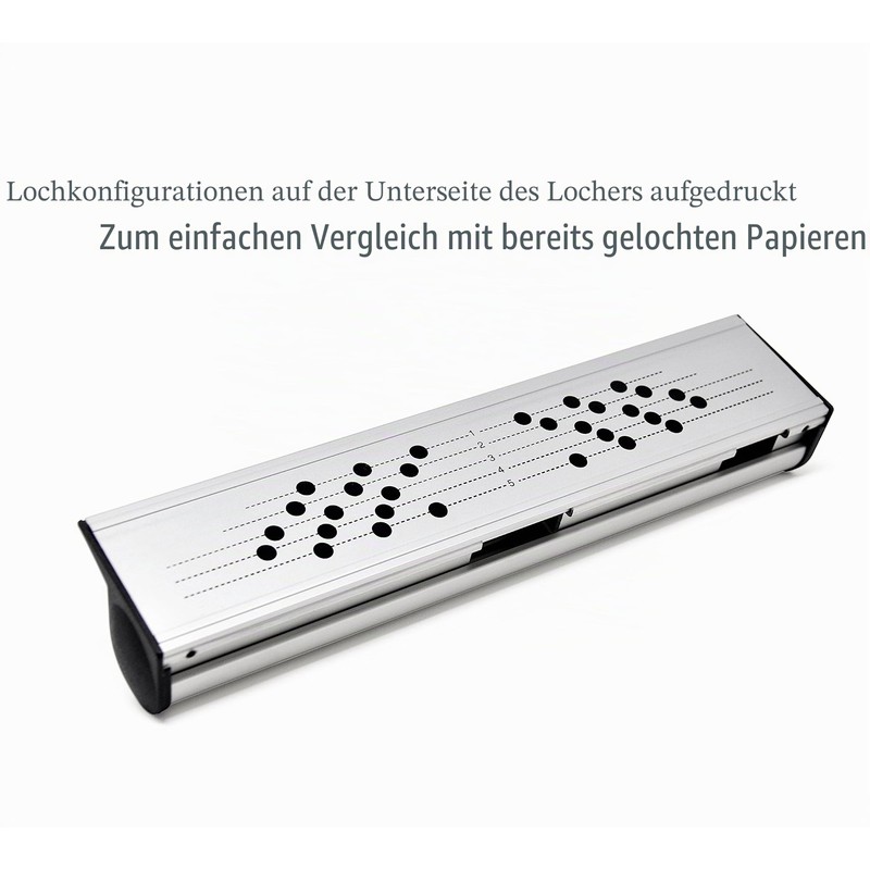 Regur Holix Universal 5 - Adjustable Hole Punch for Ring