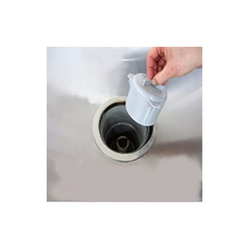 Plapper C-01P Antibacterial Drainage Trap, Copper Blend, Diameter 3.6 x