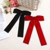 2PCS Velvet Hair Bows for Women Ribbon Hair Clips Big
