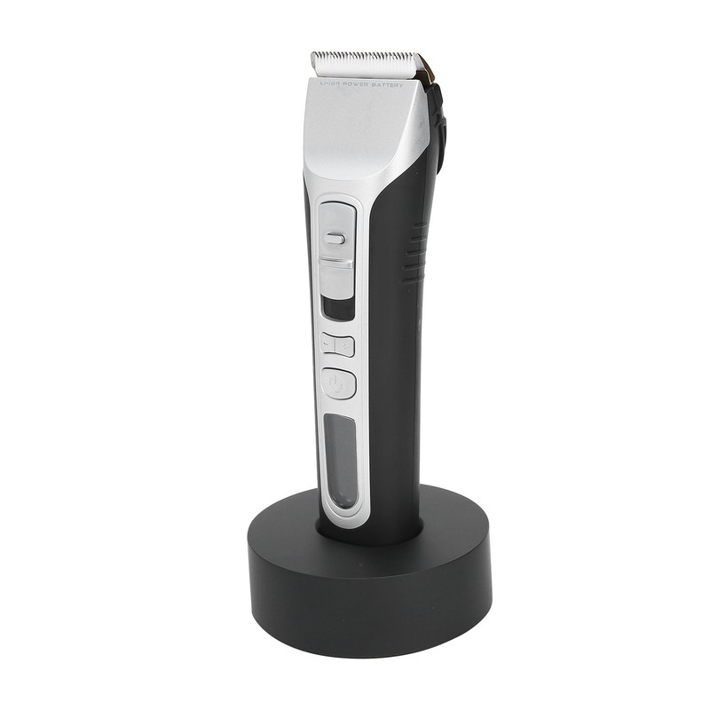 Men Electric Hair Clipper Cutter LCD Display Guide Combs Hair