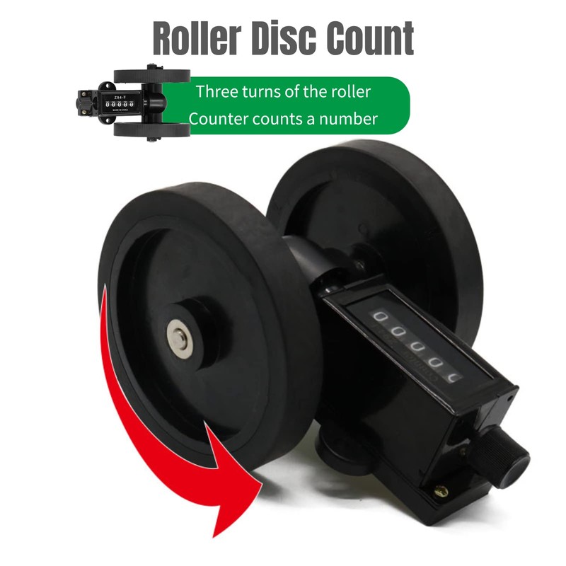 Mechanical Length Meter, Z94-F 5 Digit Digit Roller Type Meter