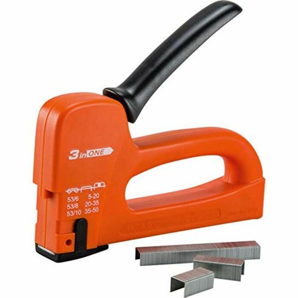 FISHTEC 3-in-1 Manual Stapler - Wall Mounted - Wiring -