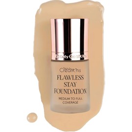 Beauty Creations Flawless Stay Foundation Base de Maquillaje Líquido Tono 4.0