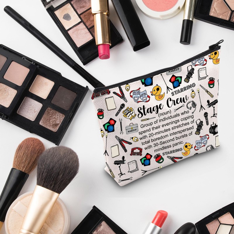 PYOUL Theater Tech Gift Stage Crew Definition Makeup Bag Stage