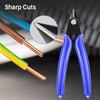 NICE-POWER Wire Cutters, 5 Inch Professional Pliers Cutter Electronic Flush