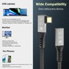 Angusplay USB C Thunderbolt 4 Extension Cable 40Gbps, Right Angle