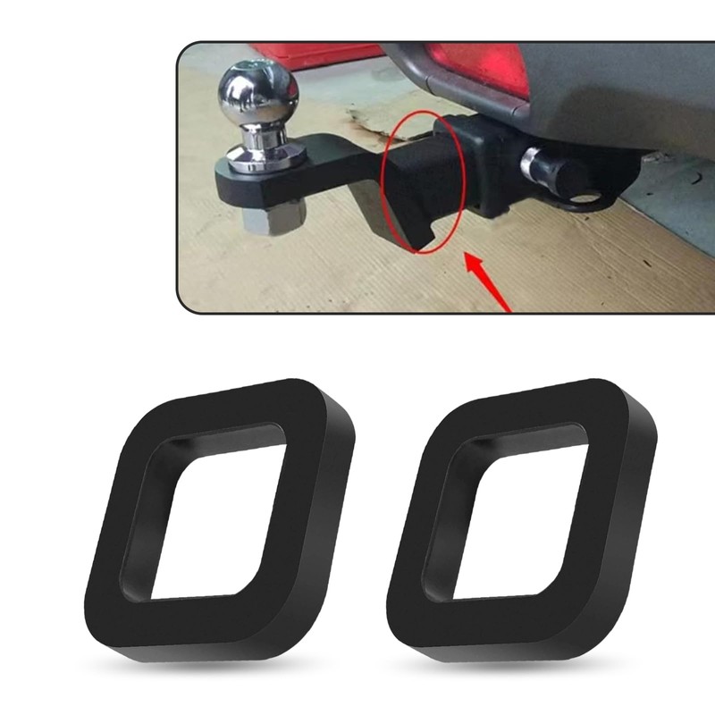 getfay 3 PCS Trailer Hitch Cushion Pad, 2" Hitch Receiver