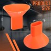 AceOrbit 2 Pcs Flexible UTV Oil Funnel Foldable Silicone Oil