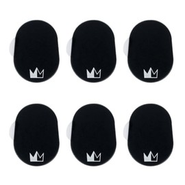 OmniPatch - Premium Mouthpiece Patches - black plain thick