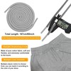 8 Pieces 66 Inches XL Lengthened Drawstring Cords Replacement Drawstrings