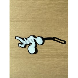 Fun Wookie Chewie Luggage Tags for Suitcases, Travel ID Label Tags, Airplane Essentials, Flying Accessories, Flexible Silicone, Gym, School Backpack, Golf, Bike, Labels Kids and Adults