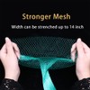100 PCS Plastic Mesh Bags for Produce Seafood Fruit &