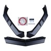 Front Bumper Lip Front Spoiler Front Wing Fit for 2020-2024