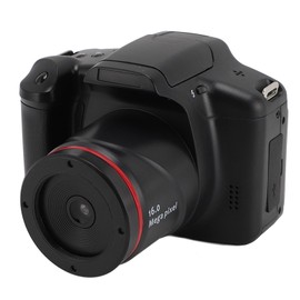 Digital Point and Shoot Camera, High Performance Sensor Portable 2.4 Inch HD Display Digital Camera 16x Zoom for Travel