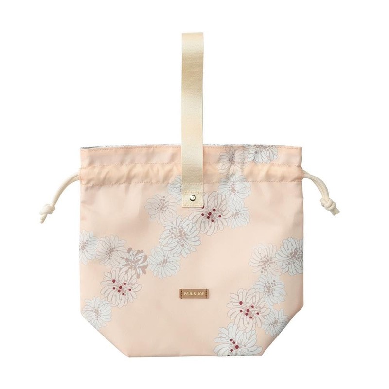 PAJB-TB08-PK Lunch Drawstring Bag Paul & Joe Breaktime Marks Kryzantame