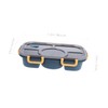 Mikinona Adult Lunch Box Leakproof Insulated Portable Lunch Box for