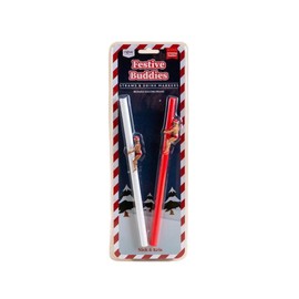 Festive Buddies Straw and Drink Markers Christmas Edition