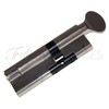 50/50T Nickel YALE Superior Thumbturn Euro Cylinder with 3 Keys