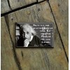 schilderkreis24 Funny Albert Einstein Saying Quote "Halte Dich von negativen