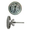 Tel-Tru BQ100 Barbecue Grill Thermometer, 1-3/4 inch dial, 2.13 inch
