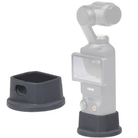 FiTSTILL Black Silicone Non-Slip Desktop Mount for DJI Osmo Pocket 3, Lightweight and Compact,with a Portable Charging Opening,Support Base OSMO Pocket 3 Accessories
