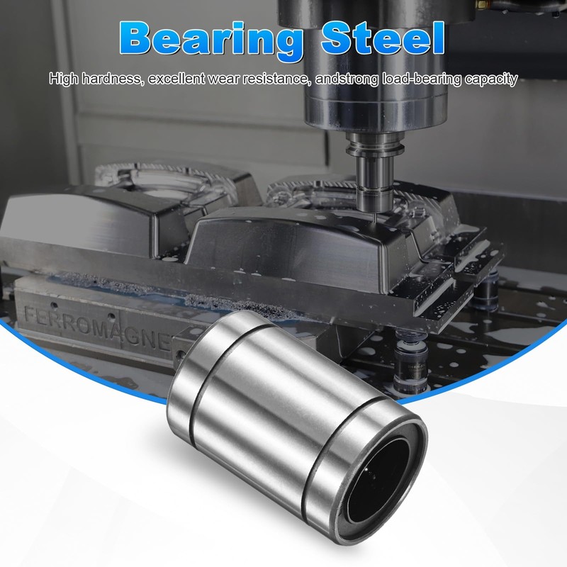 PATIKIL LM25UU Straight Ball Bearing, Inner Diameter 1.0 inches (25