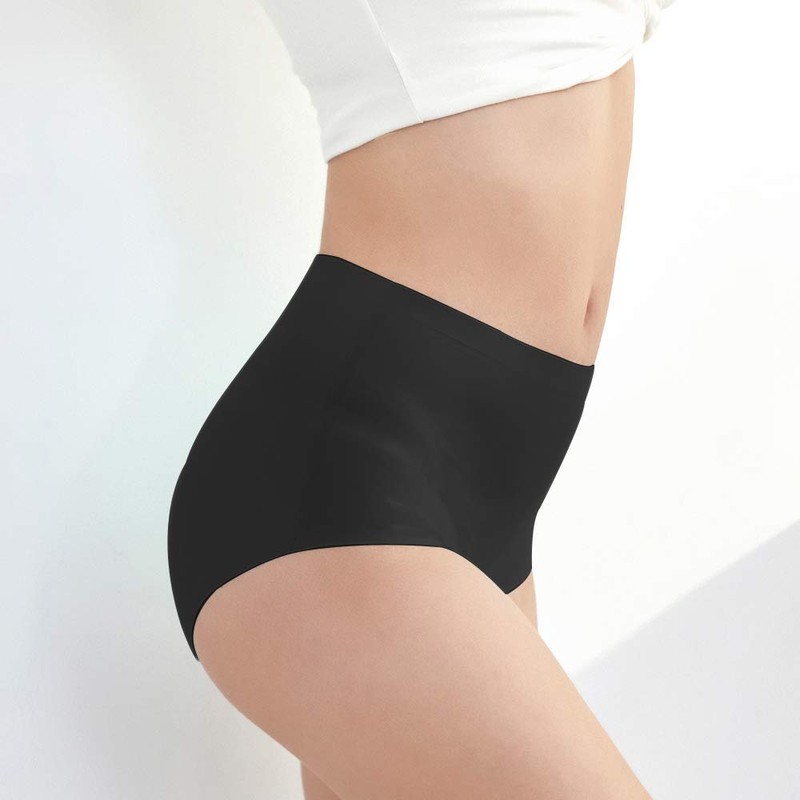 FallSweet No Show High Waist Briefs Underwear for Women Seamless