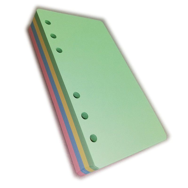 Refills 200 Sheets (50 Sheets x 4 Colours) (400 Pages)