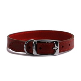 Ancol Heritage Leather Collar Red 35-43 cm size 4
