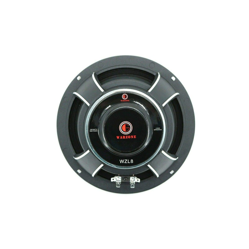 Gravity WZL8 8" Midrange Bullet Loud Speaker, 1000W Peak Power,
